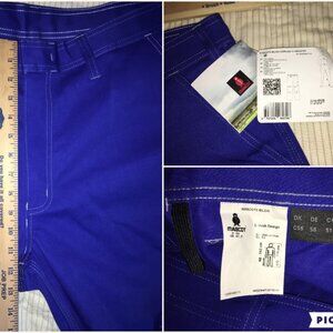 Mascot Biloxi Workwear Trousers Pants knee pad pockets 40.5 x 35 Blue.